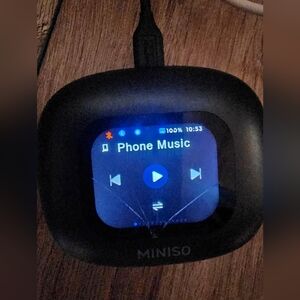 Miniso Black Earbud Headphones